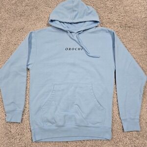 Project Orochi Hoodie Womens Medium Long Sleeve Pullover Spellout Sweatshirt‎